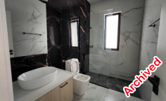 Modern detached villa with sea view in Chloraka 