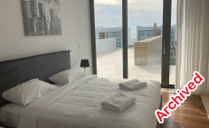 For rent detached villa with sea view and pool in Pegeia 