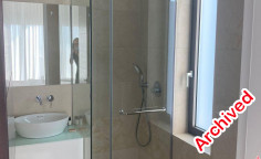 For rent detached villa with sea view and pool in Pegeia 