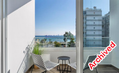 2 bedroom apartment sea views for rent Limassol 