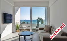 2 bedroom apartment sea views for rent Limassol 
