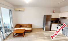 Charming one-bedroom apartment with sea view in Pegeia 