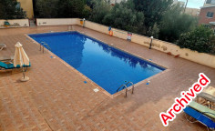 Charming one-bedroom apartment with sea view in Pegeia Charming one-bedroom apartment with sea view in Pegeia
