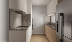 Spacious two bedroom penthouse for sale in Aradippou