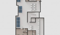 Beautiful two bedroom penthouse for sale in Aradippou