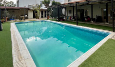 4 bedroom furnished house with swimming pool for sale in Agios Dometios