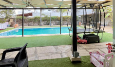 4 bedroom furnished house with swimming pool for sale in Agios Dometios