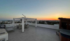 2 bedroom furnished penthouse with swimming pool to rent in Germasogeia