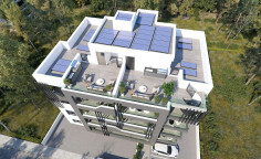 Luxury 2 bedrooms unfurnished apartment for sale in Drosia