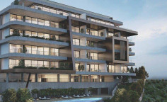 Luxury 3 bedroom penthouse with swimming pool for sale in Agia Fyla