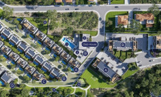 Spacious 2 apartment with swimming pool for sale in Agios Athanasios