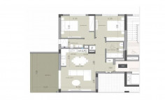 Beautiful 3 bedroom apartment with swimming pool for sale in Germasogeia