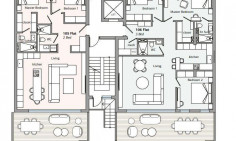 Luxury two apartment with swimming pool for sale in Germasogeia