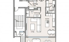 Spacious two apartment with swimming pool for sale in Germasogeia