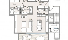 Spacious 3 apartment with swimming pool for sale in Germasogeia