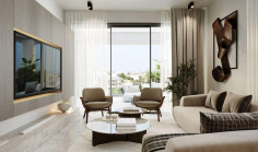 Beautiful 2 bedrooms penthouse with swimming pool for sale in Agios Athanasios