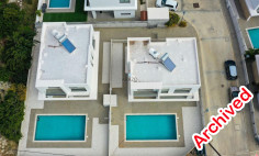Luxury 3 bedroom furnished villa with swimming pool for sale in Agia Triada