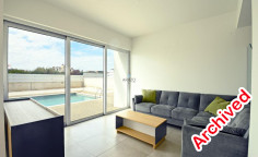 Spacious 3 bedroom furnished villa with swimming pool for sale in Agia Triada
