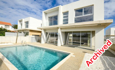 Spacious 3 bedroom furnished villa with swimming pool for sale in Agia Triada