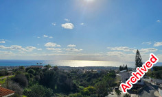 Modern detached villa for sale in Pegeia with sea view 