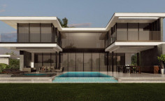 Beautiful 5 bedroom house with swimming pool for sale in Pernera