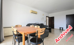 Large 2 bedroom furnished apartment to rent in Oroklini