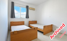 Large 2 bedroom furnished apartment to rent in Oroklini