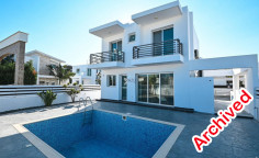 Beautiful 3 bedroom furnished house with swimming pool to rent in Pyla