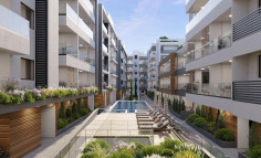 One bed apartment with swimming pool for sale in Livadia