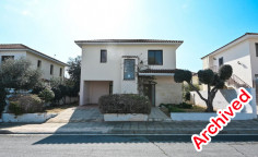 3 bedroom unfurnished house with swimming pool for sale in Oroklini