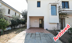 3 bedroom unfurnished house with swimming pool for sale in Oroklini