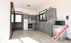 3 bedroom unfurnished house with swimming pool for sale in Oroklini