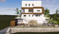Lovely 3 house with swimming pool for sale in Agios Tychonas
