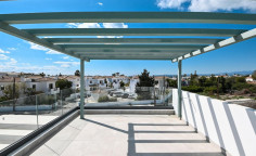 Luxury 3 bedroom unfurnished villa with swimming pool for sale in Perivolia