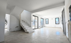 3 bedroom unfurnished villa with swimming pool for sale in Perivolia