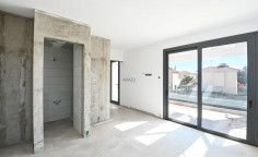 3 bedroom unfurnished villa with swimming pool for sale in Perivolia