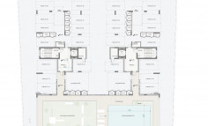 Beautiful 2 beds apartment with swimming pool for sale in Yeroskipou
