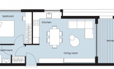 1 bedroom apartment with swimming pool for sale in Agios Ioannis