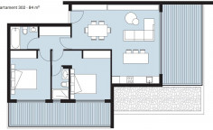 Spacious 2 bedroom apartment with swimming pool for sale in Agios Ioannis