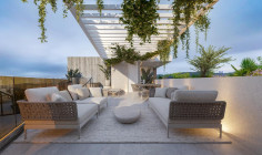 Beautiful 3 bedrooms penthouse with swimming pool for sale in Panthea