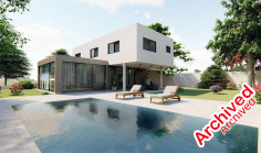 Large 4 bedroom house with swimming pool for sale in Palodia