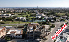 2 bedroom top floor apartment + roof garden for sale Ekali Limassol 