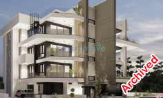 2 bedroom top floor apartment + roof garden for sale Ekali Limassol 