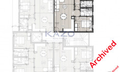 Astonishing two bedroom top floor apartment in Mesa Geitonia 