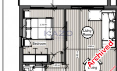 Beautiful one bedroom apartment in central Mesa Geitonia 