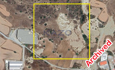 Industrial field plot for sale in Monagroulli (right of way) , Limassol