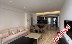 Spacious furnished apartment with communal pool in Mesa Geitonia 
