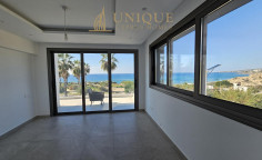 Beachfront villa for sale in Chloraka Paphos next to sandy beach 
