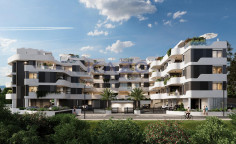 Amazing one bedroom apartment with communal pool in astonishing complex in Agios Athanasios 