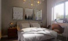 Modern 1 bedroom apartment in quiet Anavargos area 